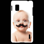 Coque LG Optimus G Bébé avec moustache