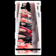 Coque Sony Xperia U Dressing chaussures