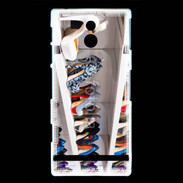 Coque Sony Xperia P Dressing chaussures 2