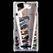 Coque Sony Xperia M Dressing chaussures 2