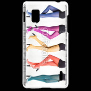 Coque LG Optimus G Collants multicolors