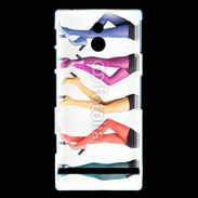 Coque Sony Xperia P Collants multicolors