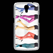 Coque Samsung Galaxy Mega Collants multicolors