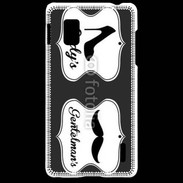 Coque LG Optimus G Lady's gentleman's