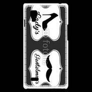 Coque LG Optimus L9 Lady's gentleman's