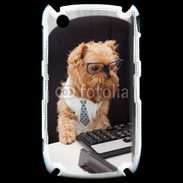 Coque Blackberry 8520 Chien informaticien