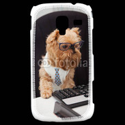 Coque Samsung Galaxy Ace 2 Chien informaticien