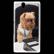 Coque Sony Xperia Z Chien informaticien