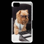 Coque Blackberry Z10 Chien informaticien