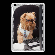 Coque iPadMini Chien informaticien