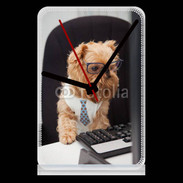 Pendule de bureau Chien informaticien