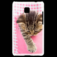 Coque LG Optimus L3 II Humour de chaton