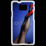 Coque Samsung Galaxy S2 Escarpins semelles rouges 3