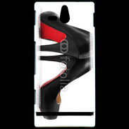 Coque Sony Xperia U Escarpins semelles rouges 5