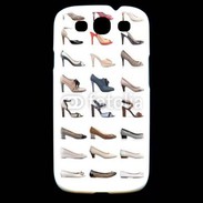 Coque Samsung Galaxy S3 Fond chaussures