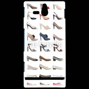 Coque Sony Xperia U Fond chaussures