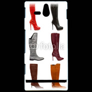 Coque Sony Xperia U Fond bottes