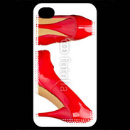 Coque iPhone 4 / iPhone 4S Escarpins rouges