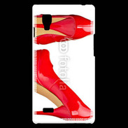 Coque LG Optimus L9 Escarpins rouges