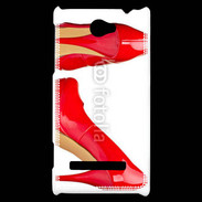 Coque HTC Windows Phone 8S Escarpins rouges