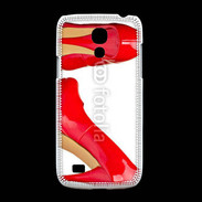 Coque Samsung Galaxy S4mini Escarpins rouges