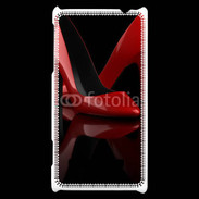 Coque HTC Windows Phone 8S Escarpins rouges 2