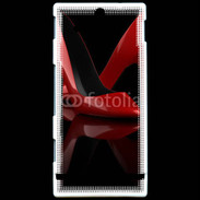 Coque Sony Xperia U Escarpins rouges 2