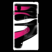 Coque LG Optimus L9 Escarpins semelles roses