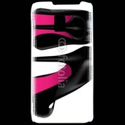 Coque LG P990 Escarpins semelles roses