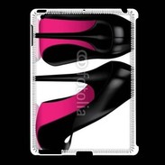 Coque iPad 2/3 Escarpins semelles roses