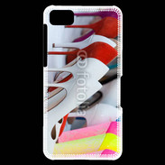 Coque Blackberry Z10 Pêle mêle chaussures 2