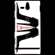 Coque Sony Xperia U escarpins et Tour Eiffel