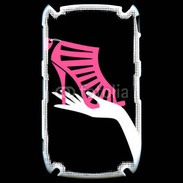 Coque Blackberry 8520 Sandale rose soldée