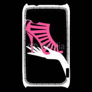 Coque Sony Xperia Typo Sandale rose soldée