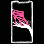 Coque LG P990 Sandale rose soldée