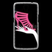 Coque Samsung Galaxy Mega Sandale rose soldée