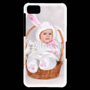 Coque Blackberry Z10 Bébé dans un panier