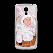 Coque Samsung Galaxy S4mini Bébé dans un panier