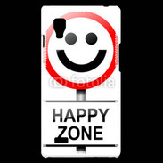 Coque LG Optimus L9 Happy zone