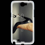 Coque Samsung Galaxy Note 2 Homme sous escarpin