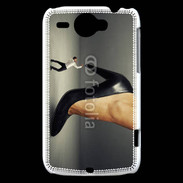 Coque HTC Wildfire G8 Homme sous escarpin