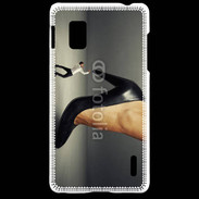 Coque LG Optimus G Homme sous escarpin