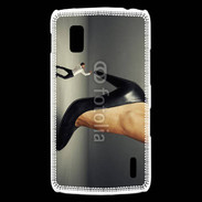 Coque LG Nexus 4 Homme sous escarpin