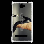 Coque HTC Windows Phone 8S Homme sous escarpin