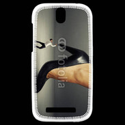 Coque HTC One SV Homme sous escarpin