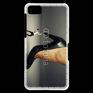 Coque Blackberry Z10 Homme sous escarpin
