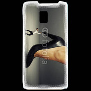 Coque LG P990 Homme sous escarpin