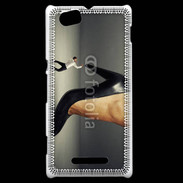 Coque Sony Xperia M Homme sous escarpin