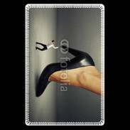 Etui carte bancaire Homme sous escarpin