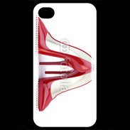 Coque iPhone 4 / iPhone 4S Escarpins rouges 3